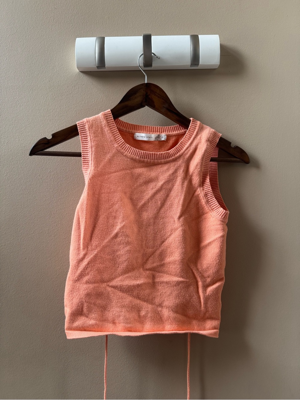 Coral Knit Tank Top